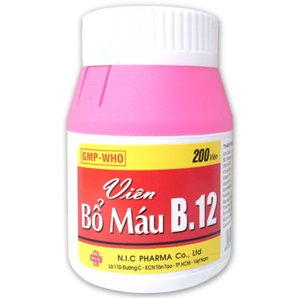 VIÊN BỔ MÁU B12